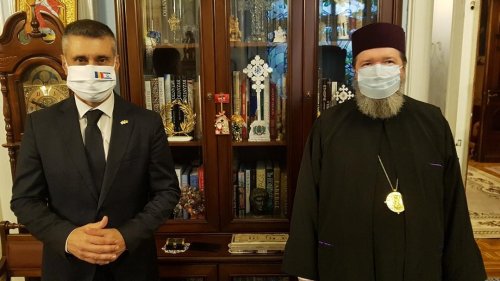  Ambasadorul Israelului în vizită la Episcopia Oradiei