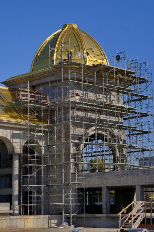Noi etape de lucru până la finalul anului pe șantierul Catedralei Naționale  Poza 191662