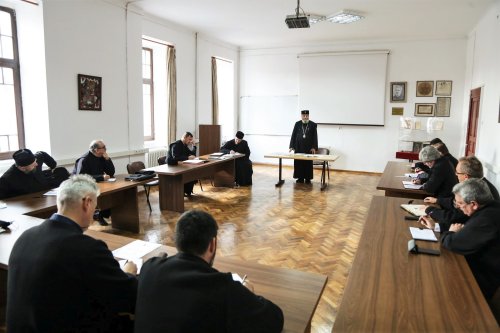 Şedinţă de lucru a Permanenţei Consiliului eparhial al Arhiepiscopiei Sibiului Poza 191760