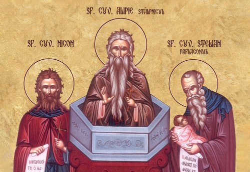 Sfinţii Cuvioşi Alipie Stâlpnicul, Nicon şi Stelian Paflagonul Poza 193936