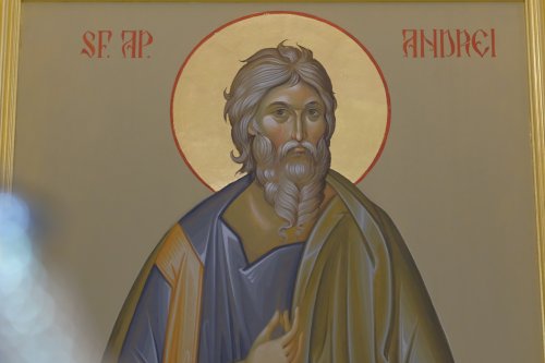 A început sărbătoarea Sfântului Apostol Andrei la Paraclisul Catedralei Naționale Poza 194378