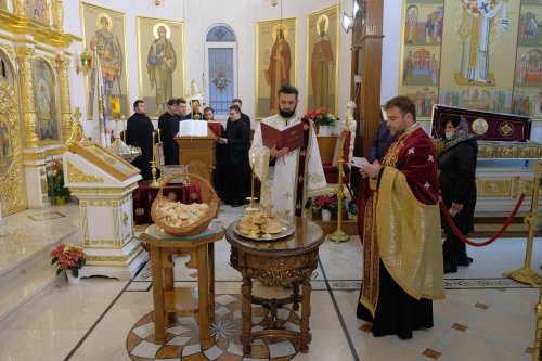 A început sărbătoarea Sfântului Apostol Andrei la Paraclisul Catedralei Naționale Poza 194389