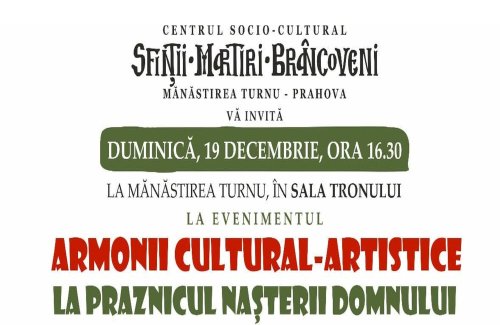 Spectacol cultural-artistic la Mănăstirea Turnu