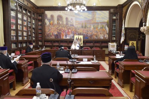 Ședință de lucru a Sinodului Mitropoliei Munteniei și Dobrogei