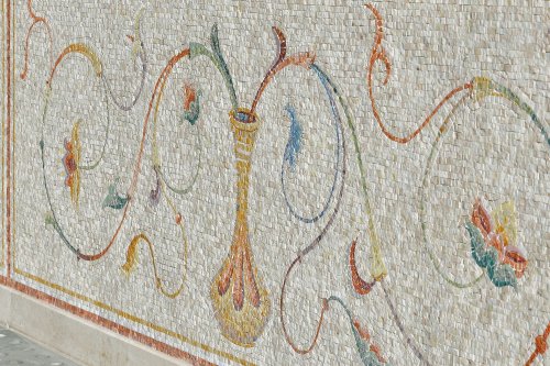 Frumuseţea creaţiei zugrăvită în mozaicurile unei stavropighii patriarhale Poza 196996