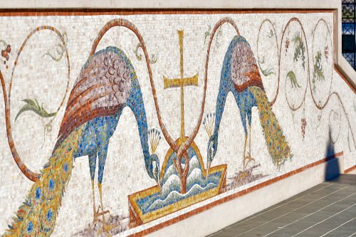 Frumuseţea creaţiei zugrăvită în mozaicurile unei stavropighii patriarhale Poza 197000