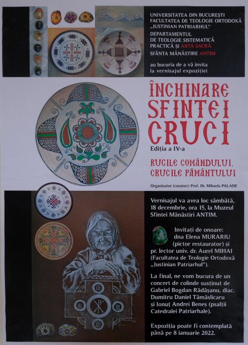 Vernisajul expoziției „Închinare Sfintei Cruci” la muzeul Mănăstirii Antim Poza 197298