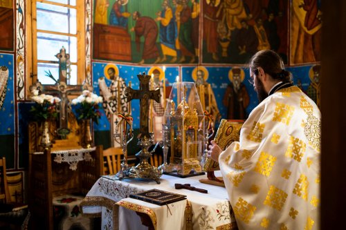 Sfântul Daniil Sihastrul cinstit la Mănăstirea Voroneț Poza 197406