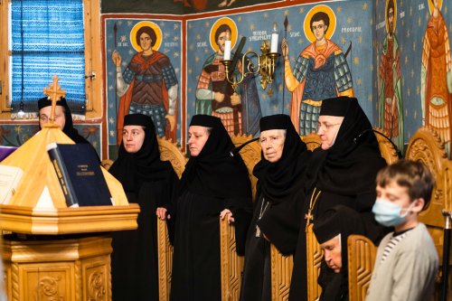 Sfântul Daniil Sihastrul cinstit la Mănăstirea Voroneț Poza 197410