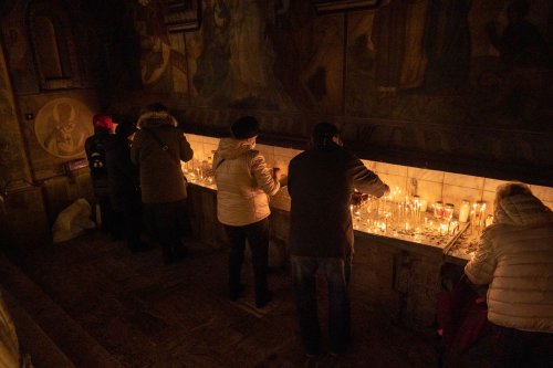 Slujba din noaptea trecerii dintre ani la Catedrala Patriarhală Poza 199384
