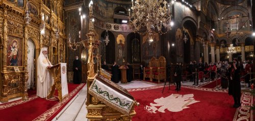 Slujba din noaptea trecerii dintre ani la Catedrala Patriarhală