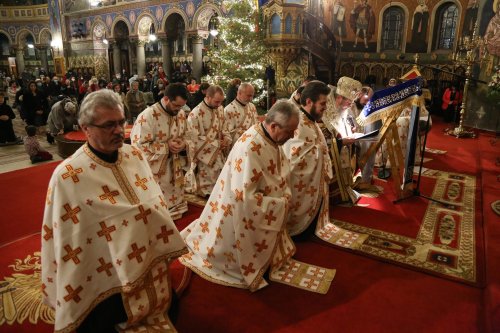 Slujba trecerii dintre ani la Catedrala Mitropolitană din Sibiu
