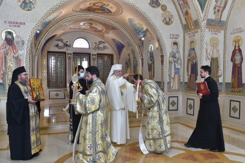 Binecuvântarea Iordanului la Reședința Patriarhală în Ajunul Bobotezei
