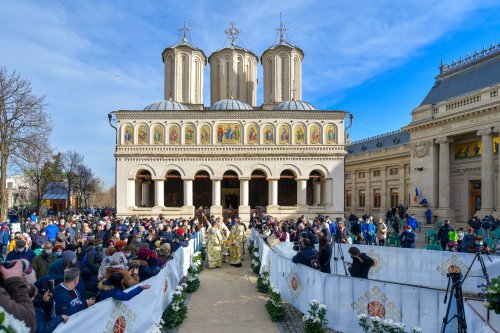 Sărbătoarea Botezului Domnului la Catedrala Patriarhală Poza 200105
