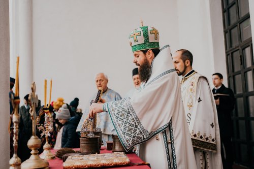 Slujba Sfințirii Mari a apei la Catedrala din Mănăștur, Cluj‑Napoca