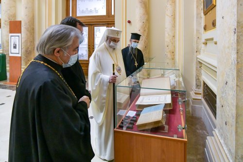 Expoziție dedicată împlinirii a 140 de ani de existență a Tipografiei Cărților Bisericești Poza 201394