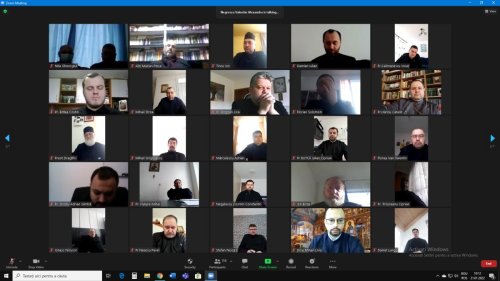 Conferinţă preoțească despre misiunea Bisericii în online  Poza 201473