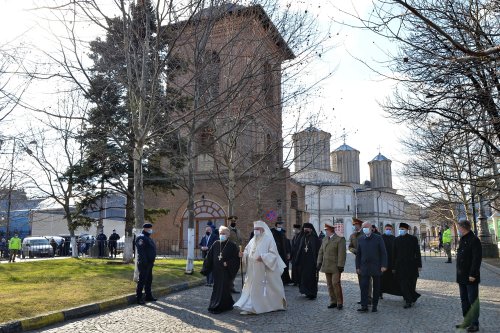 Sărbătorirea Unirii Principatelor Române la Patriarhie Poza 201572