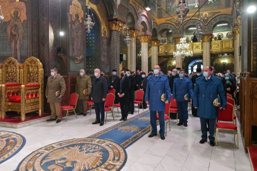 Sărbătorirea Unirii Principatelor Române la Patriarhie Poza 201595
