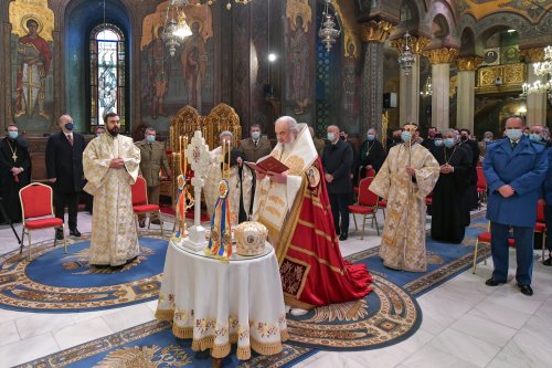 Sărbătorirea Unirii Principatelor Române la Patriarhie Poza 201615