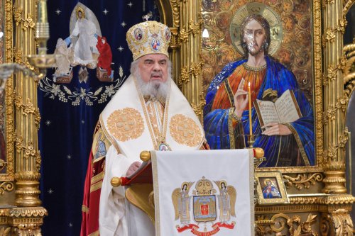 Sărbătorirea Unirii Principatelor Române la Patriarhie Poza 201622