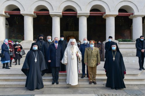 Sărbătorirea Unirii Principatelor Române la Patriarhie Poza 201623