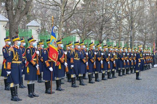 Sărbătorirea Unirii Principatelor Române la Patriarhie Poza 201641