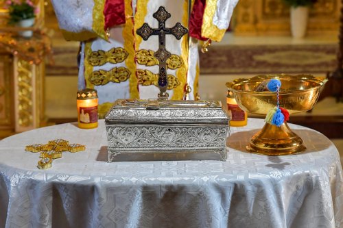 O nouă raclă pentru moaștele Sfântului Irodion de la Lainici, la Mănăstirea Pasărea Poza 202749