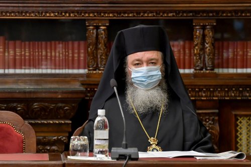 Ședința de lucru a Consiliului Național Bisericesc la Patriarhie Poza 203512