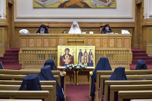 Ședința de lucru a Sfântului Sinod al Bisericii Ortodoxe Române la București 