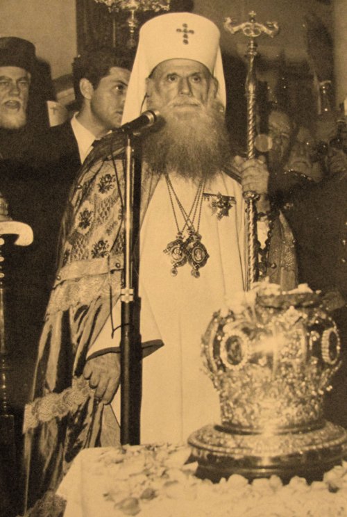 Patriarhul Justinian Marina și Sfântul Ierarh Nectarie de la Eghina Poza 204184
