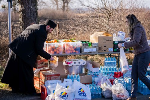 Alimente, asistență spirituală, locuri de cazare pentru ucraineni în Arhiepiscopia Sucevei și Rădăuților  Poza 204580