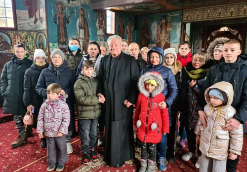 Refugiați ucraineni primiţi la Centrul „Ioan Bunea” de la Sângeorz Băi Poza 205085
