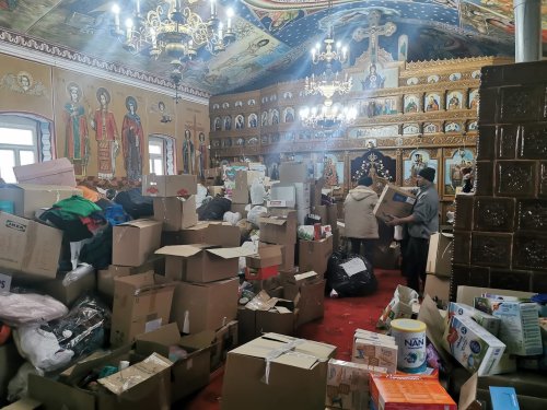 Transport umanitar cu alimente din Tulcea în Ucraina Poza 205165