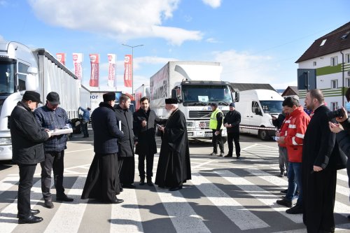 Arhiepiscopia Clujului a trimis peste 150 de tone de ajutoare în Ucraina Poza 206032