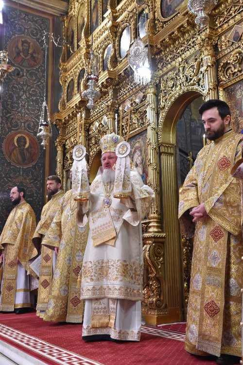 Duminica Ortodoxiei la Catedrala Patriarhală din București Poza 206243