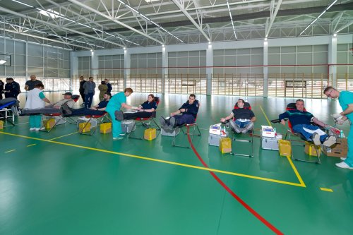 Jandarmii bucureșteni, implicați în campania „Donează sânge, salvează o viață!” Poza 206585