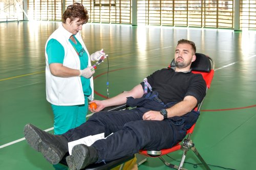 Jandarmii bucureșteni, implicați în campania „Donează sânge, salvează o viață!” Poza 206586