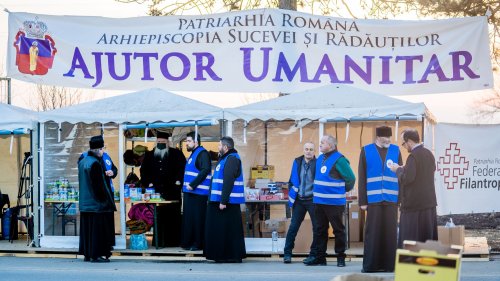 Sprijin internațional în acțiunile de întrajutorare a refugiaților ucraineni desfășurate de Arhiepiscopia Sucevei și Rădăuților Poza 206748
