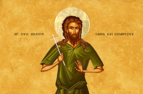 Acatistul Sfântului Cuvios Alexie, omul lui Dumnezeu (17 Martie) Poza 141082