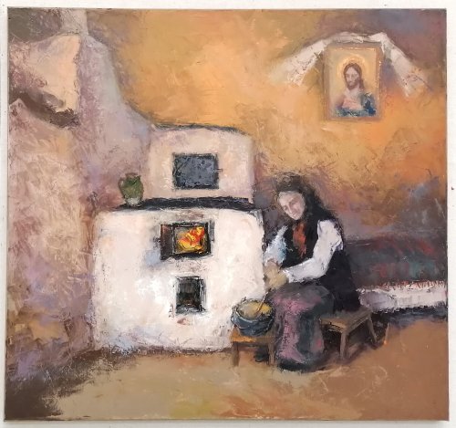 Pictorul Gheorghe Coman și taina culorilor așezate pe pânză Poza 207099