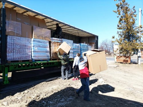 Noi transporturi umanitare pentru refugiații ucraineni Poza 207276