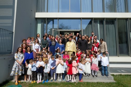 Grădiniţa Patriarhiei Române şi-a serbat hramul prin rugăciune