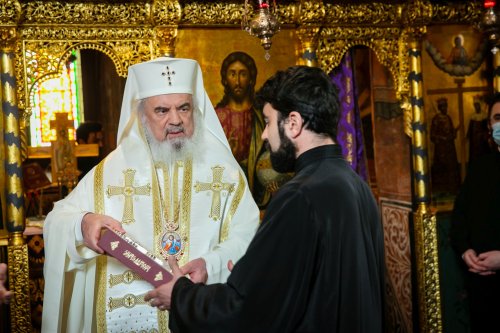 Hirotesii întru duhovnic la paraclisul istoric al Reședinței Patriarhale Poza 208384