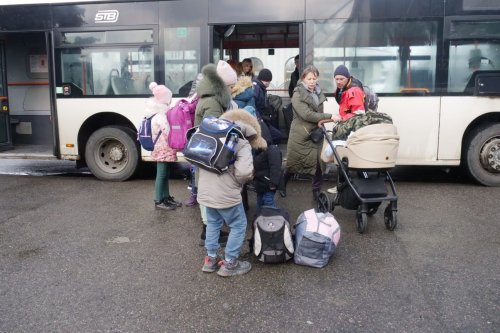 Încurajare pentru refugiații ucraineni găzduiți în parohii din Ilfov Poza 208778