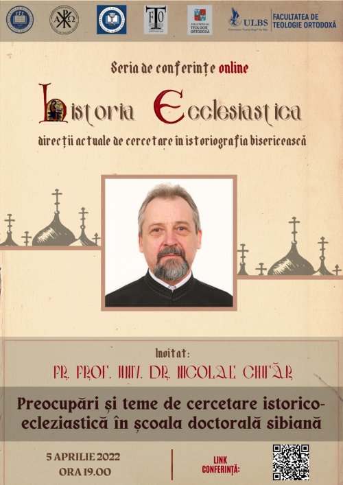 Părintele Nicolae Chifăr, invitatul celei de-a treia conferințe din seria „Historia Ecclesiastica” Poza 209003