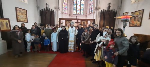 Prezență arhierească la mănăstirea ortodoxă română din Godoncourt, Franța Poza 208945