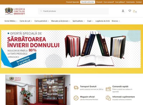 Reduceri de preț pentru cărțile Editurilor Patriarhiei Române Poza 209007