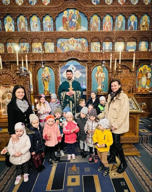 Copii de la grădinița Manpel, Târgu Mureș au participat la Liturghia Darurilor Poza 209632