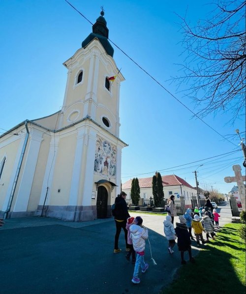 Copii de la grădinița Manpel, Târgu Mureș au participat la Liturghia Darurilor Poza 209634